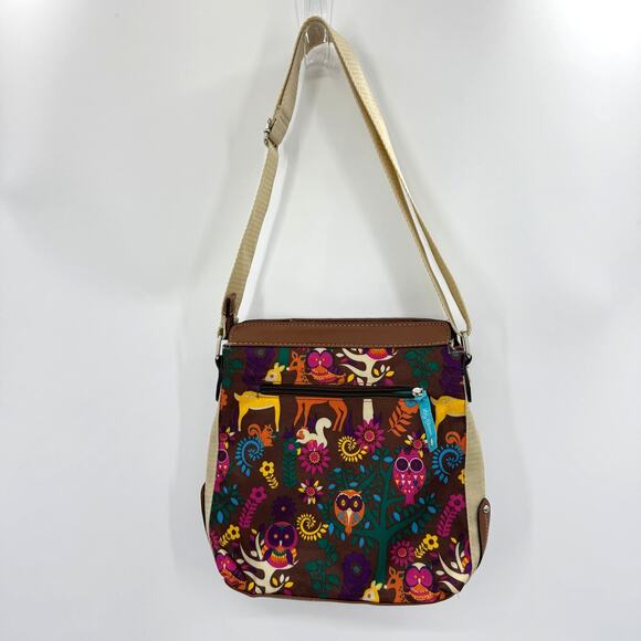 LILY BLOOM Woodland Recycled Plastic Shoulder Bag  Adjustable Strap [FLAW] - Picture 3 of 9